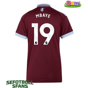 Aston Villa Ibrahim Mbaye #19 Hemmatröja Kvinnor 2026-27 Kortärmad
